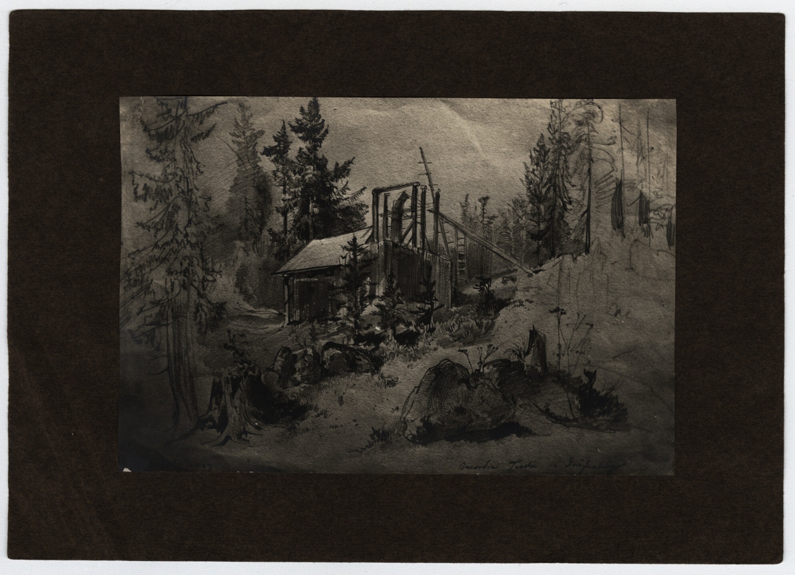 Náhledový obrázek Carl Goebel: venkovní sprcha Concordia na Gräfenbergu (1847) - 2