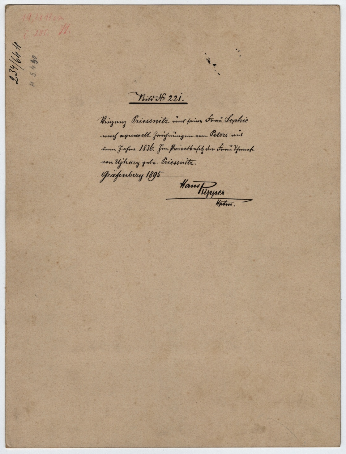 Náhledový obrázek Reprodukce kreseb manželů Vincenze a Sofie Priessnitz (1836) - 3