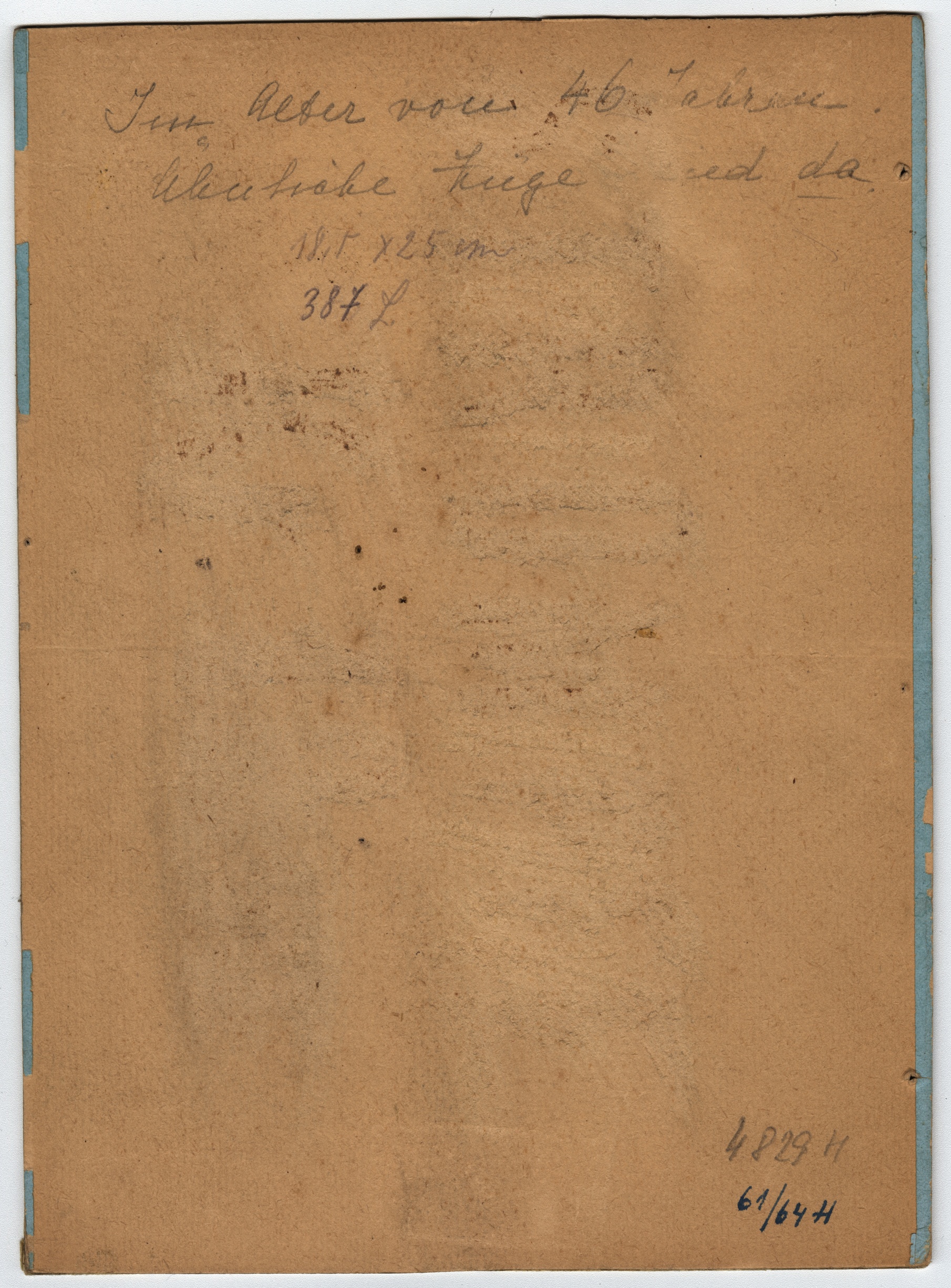 Náhledový obrázek Litografie Vincenze Priessnitze se zlaceným orámováním (1845) - 3