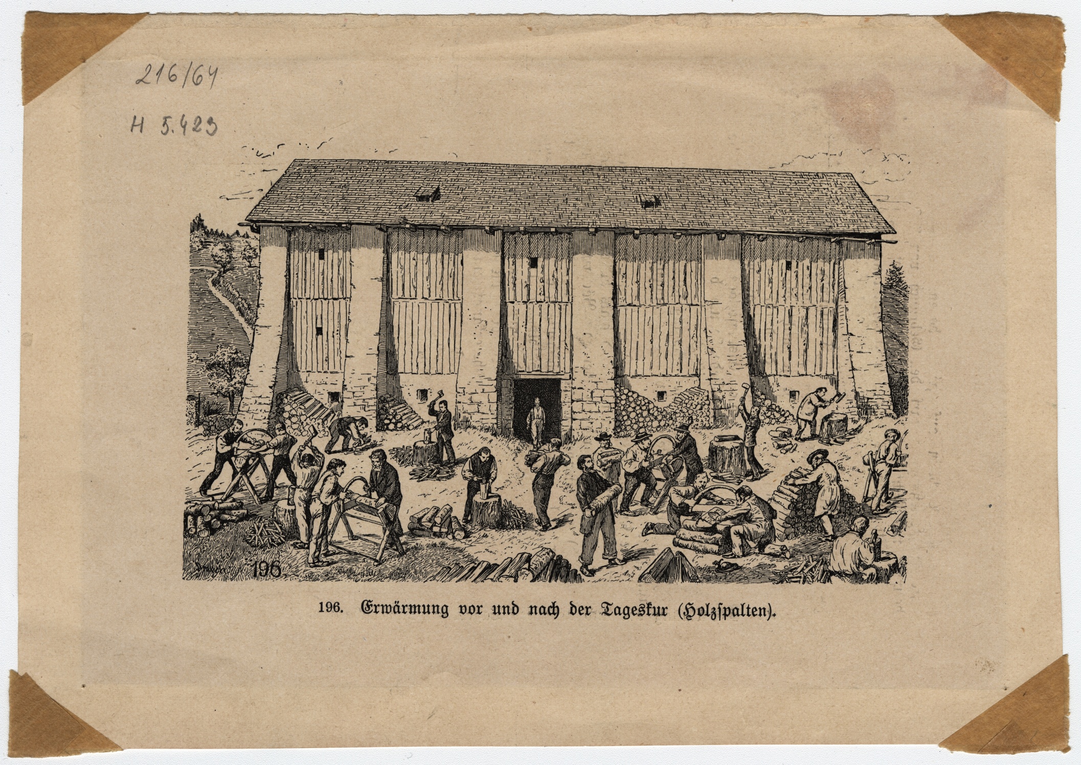 Náhledový obrázek Ilustrace z knihy "Vinzenz Priessnitz. Sein Leben und sein Wirken" (1899) - 1