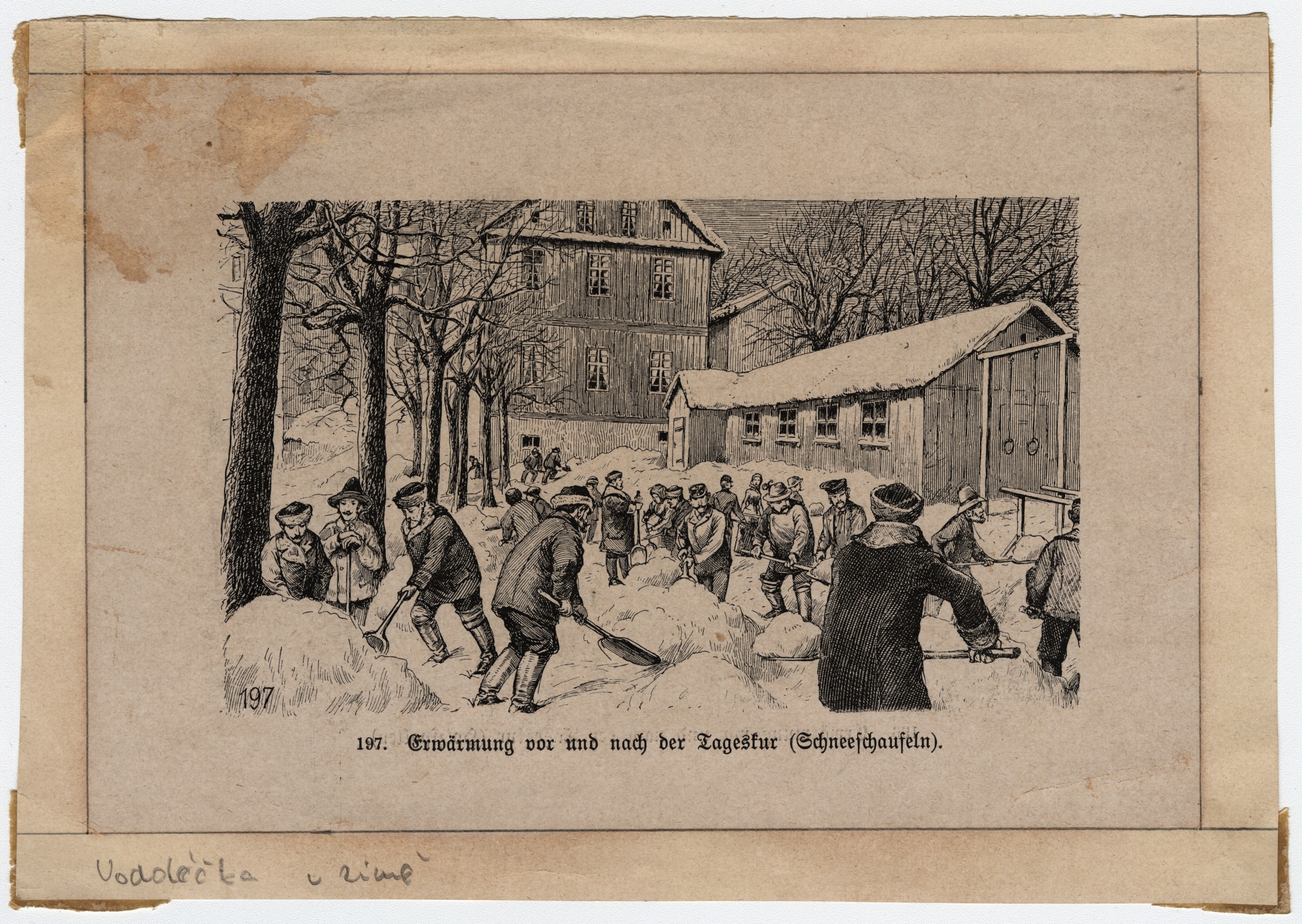 Náhledový obrázek Ilustrace z knihy "Vinzenz Priessnitz. Sein Leben und sein Wirken" (1899) - 2