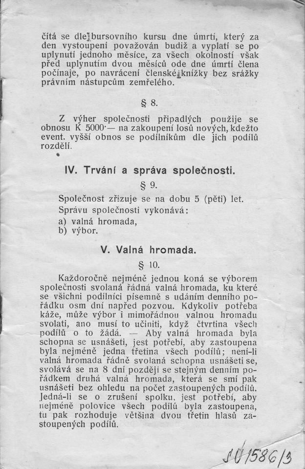 Náhledový obrázek Stanovy Losové společnosti okresu Přerov - 4