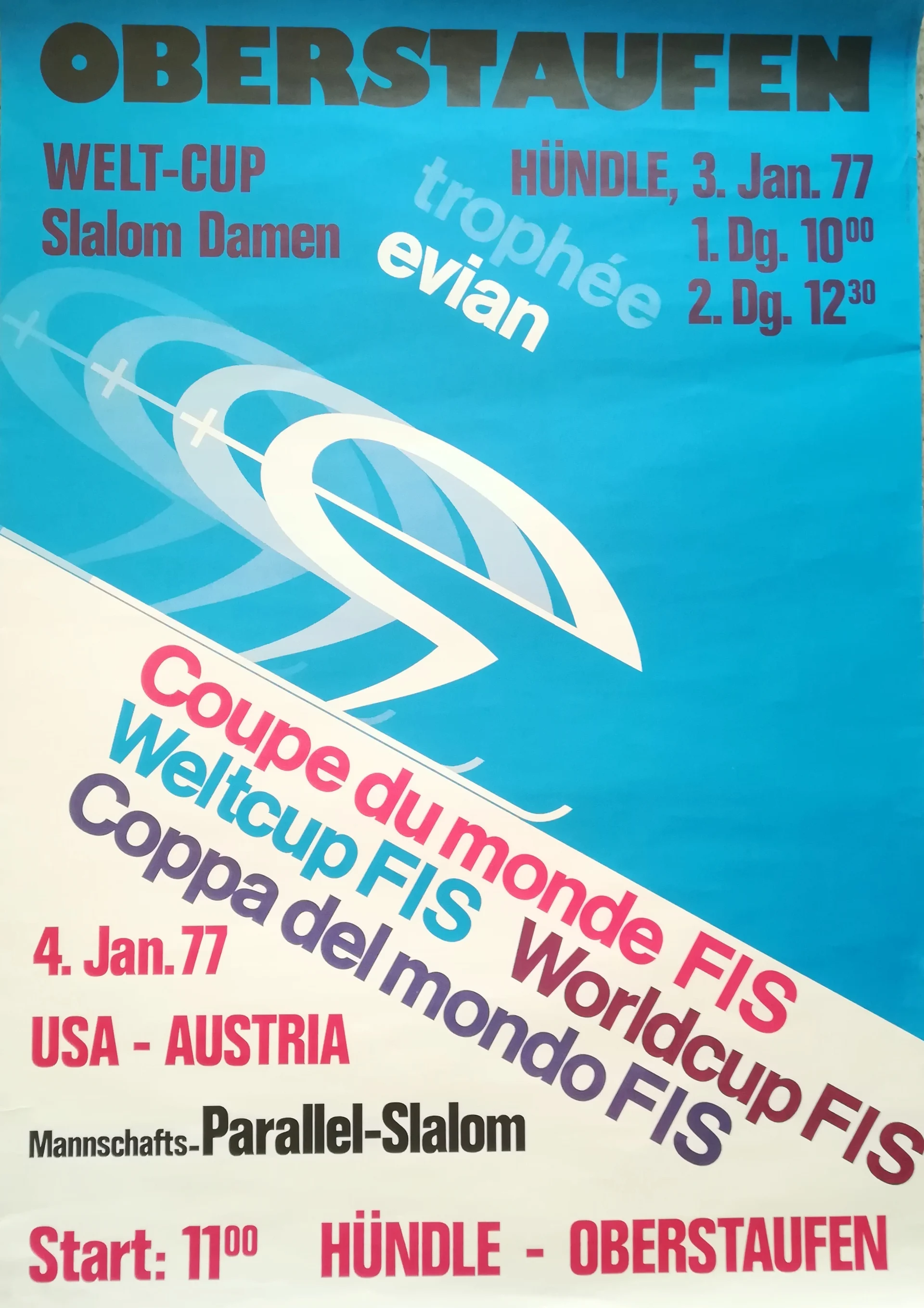Náhledový obrázek předmětu Coupe du Monde. Oberstaufen 1977