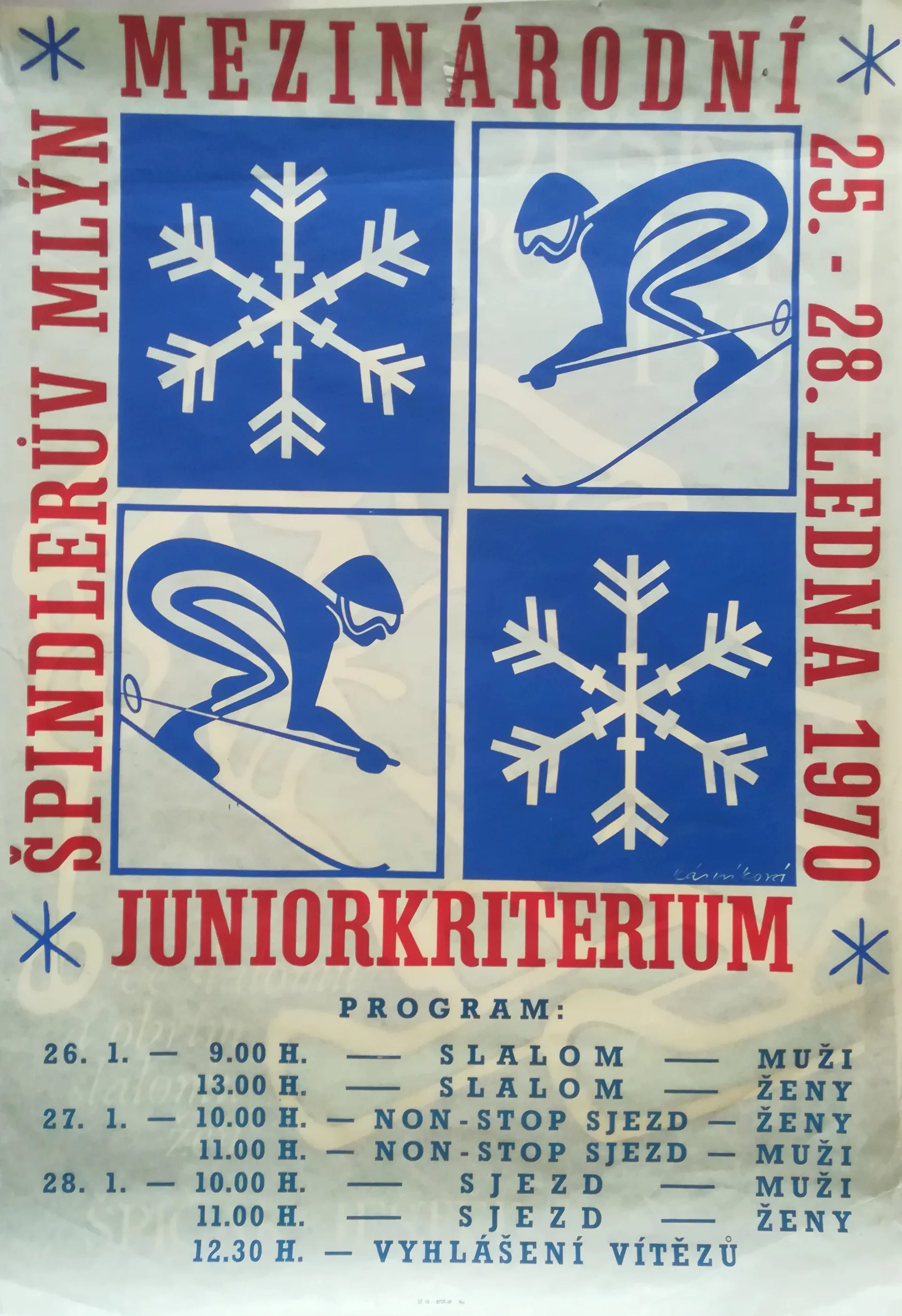 Náhledový obrázek předmětu Juniorkriterium. 1. ročník. Špindlerův Mlýn 1970