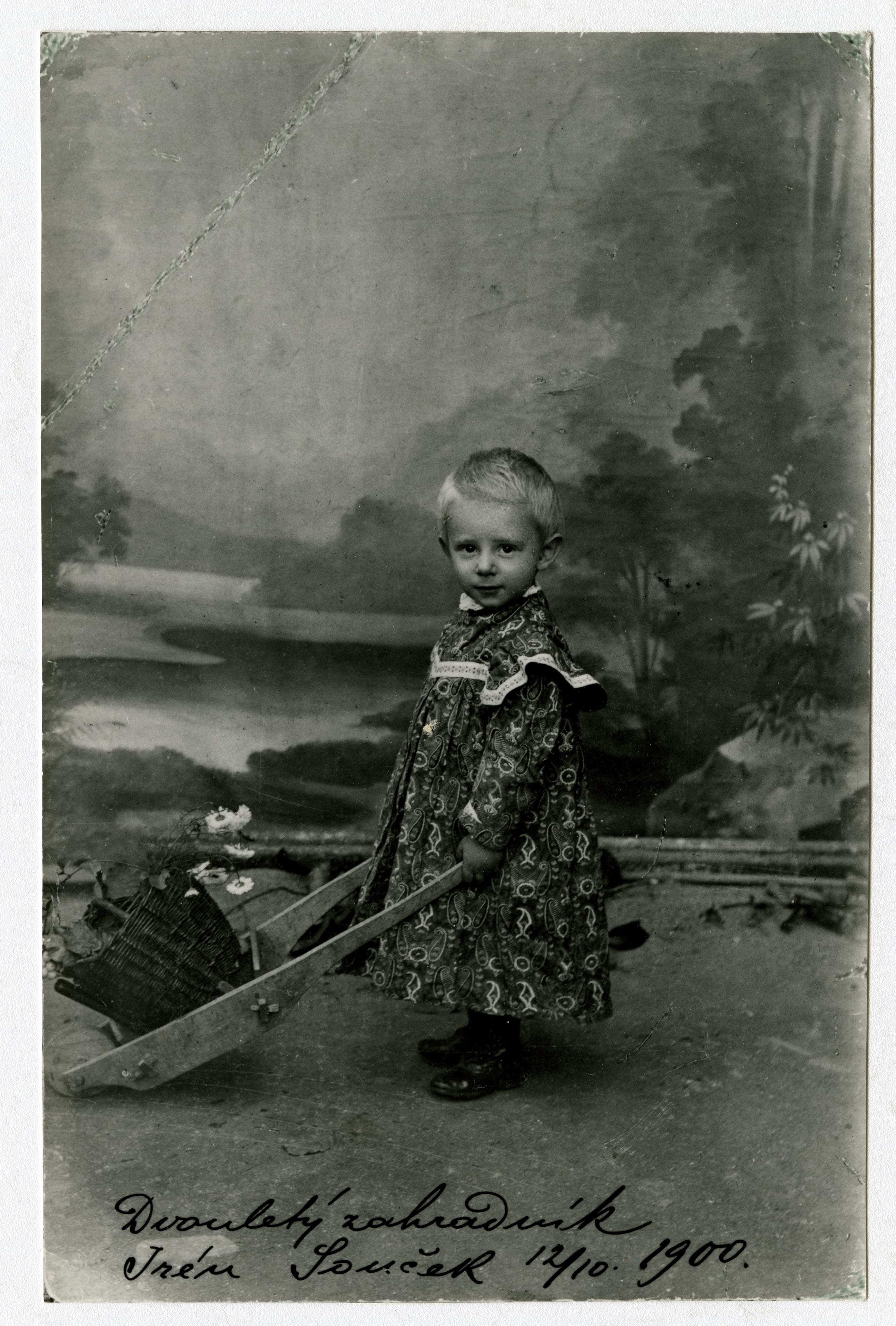 Náhledový obrázek Iren Souček (12. 10. 1898 - 26. 8. 1917 padl ve válce) - 1