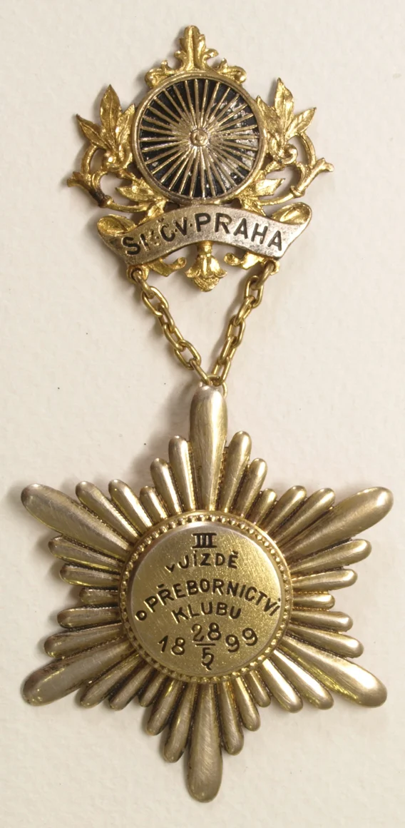 Náhledový obrázek předmětu Medaile za III. místo v přebornictví klubu S.K.Č.V. Praha