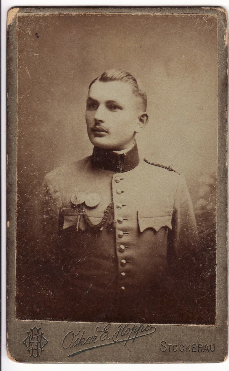 Náhledový obrázek předmětu Leopold Kolek v uniformě