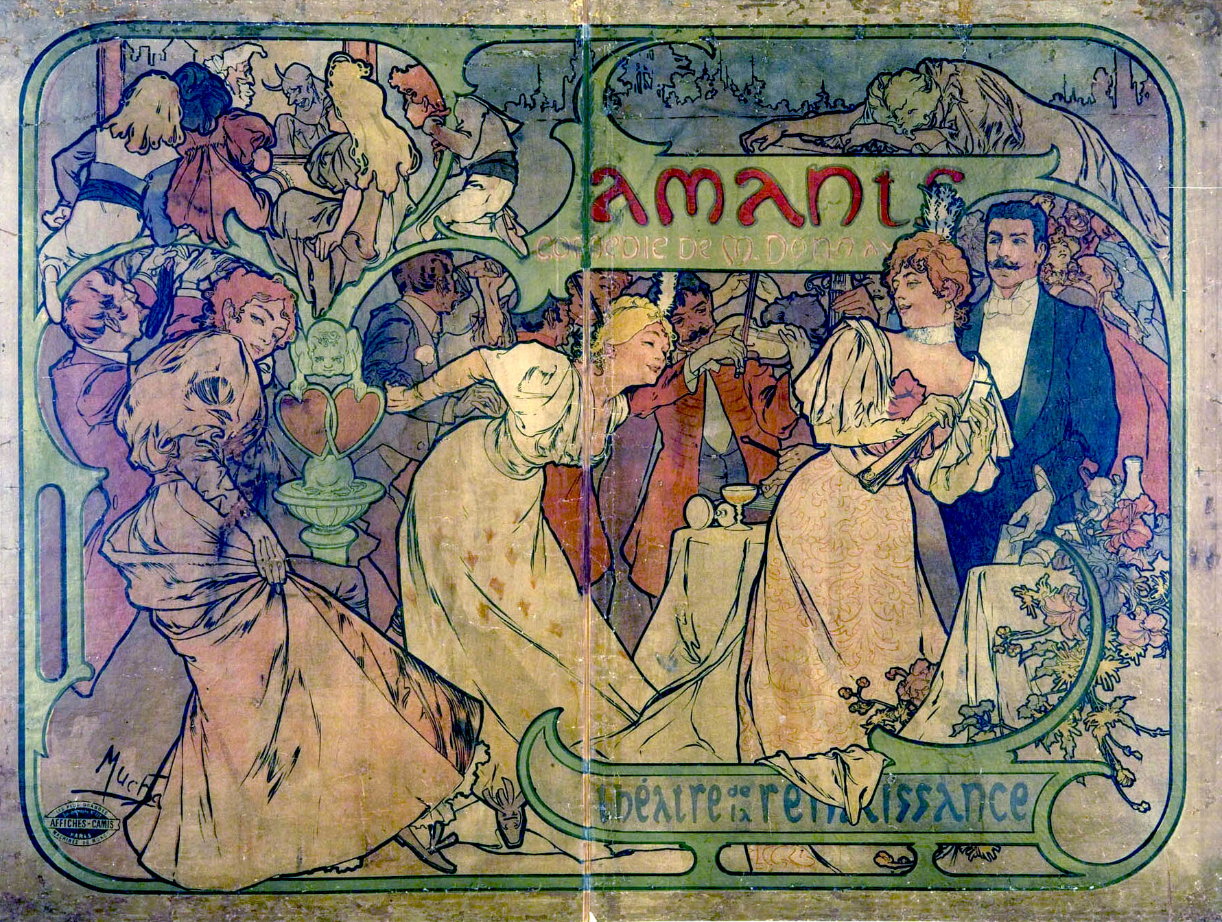Náhledový obrázek Amants - Theatre de Renaissance - 1