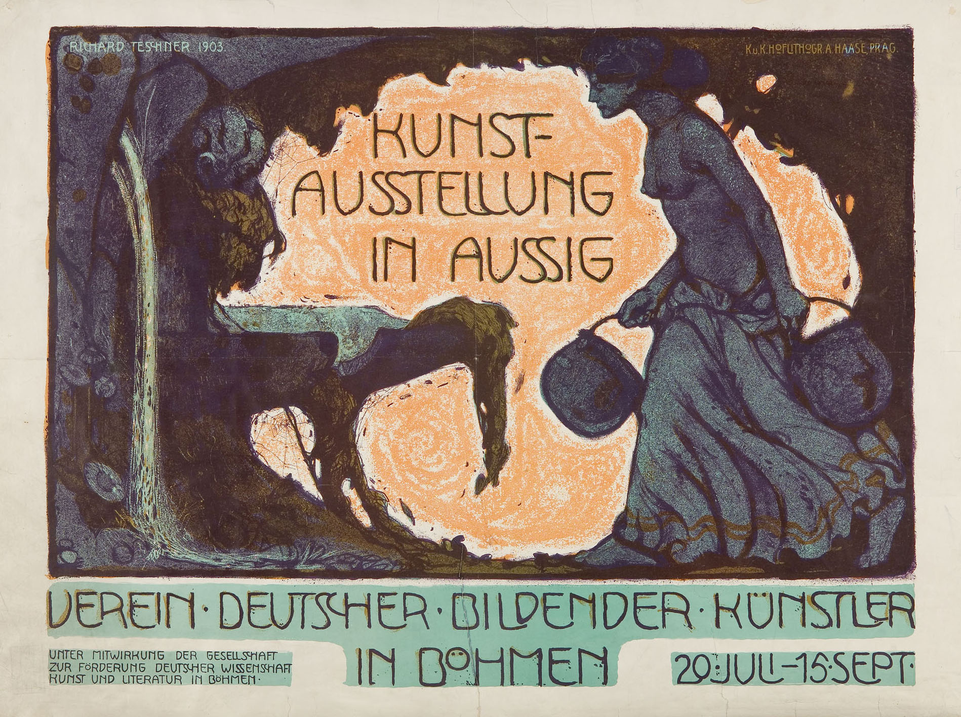 Náhledový obrázek Kunst Ausstellung in Aussig - 1