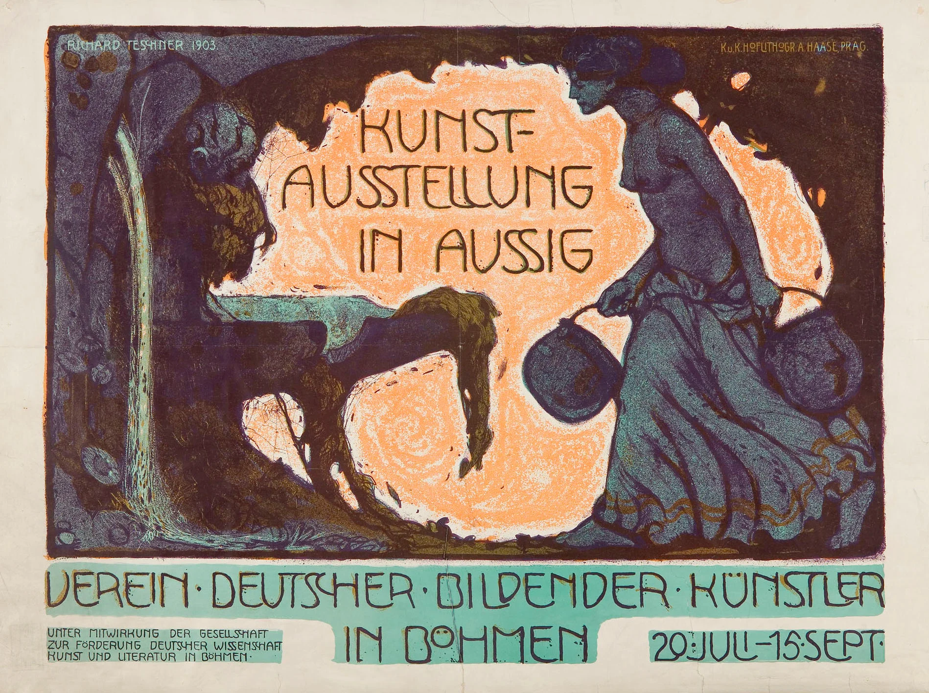 Náhledový obrázek předmětu Kunst Ausstellung in Aussig