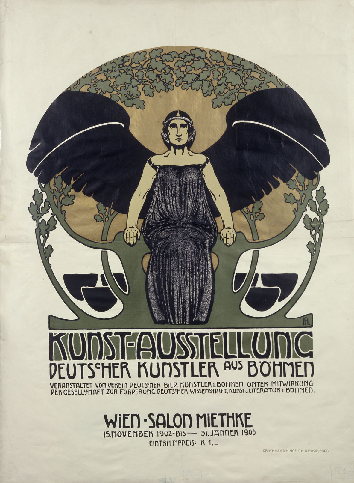Náhledový obrázek Kunstausstellung deutscher Künstler aus Böhmen,Salon Mietke, Wien 1902 - 1