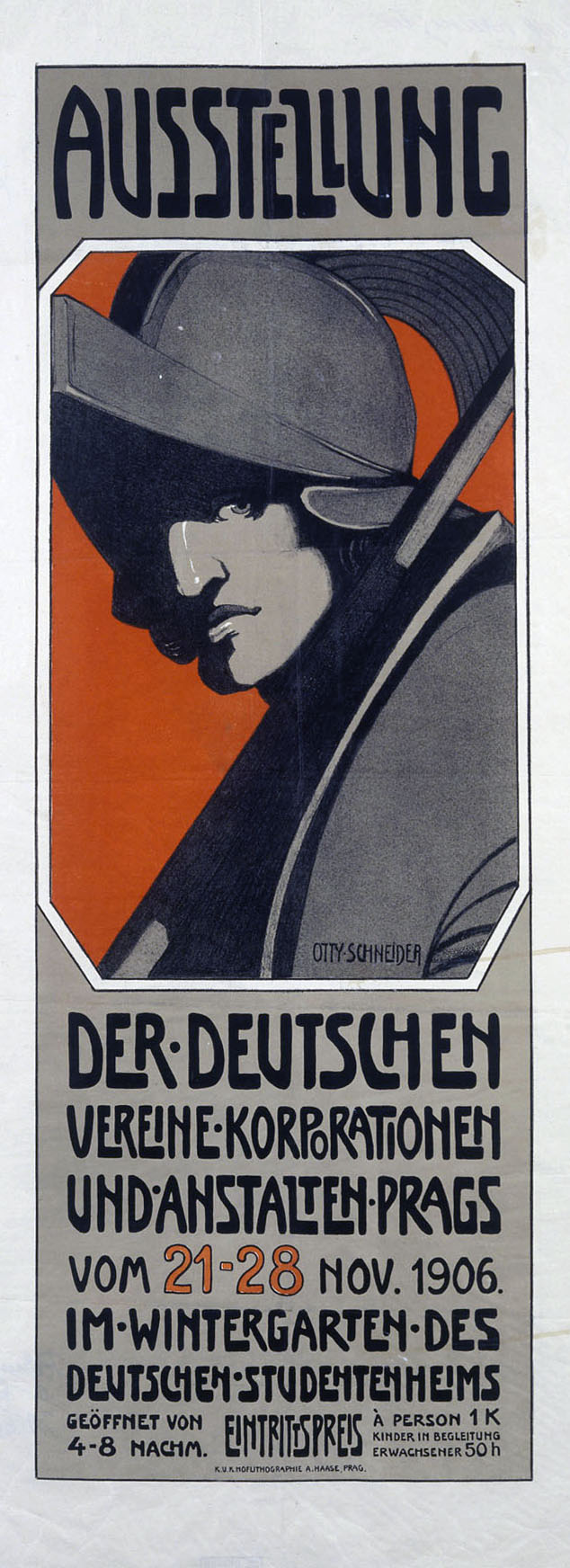 Náhledový obrázek Austellung. Der Deutschen Vereine Korporationen und Anstelten Prags 1906 - 1