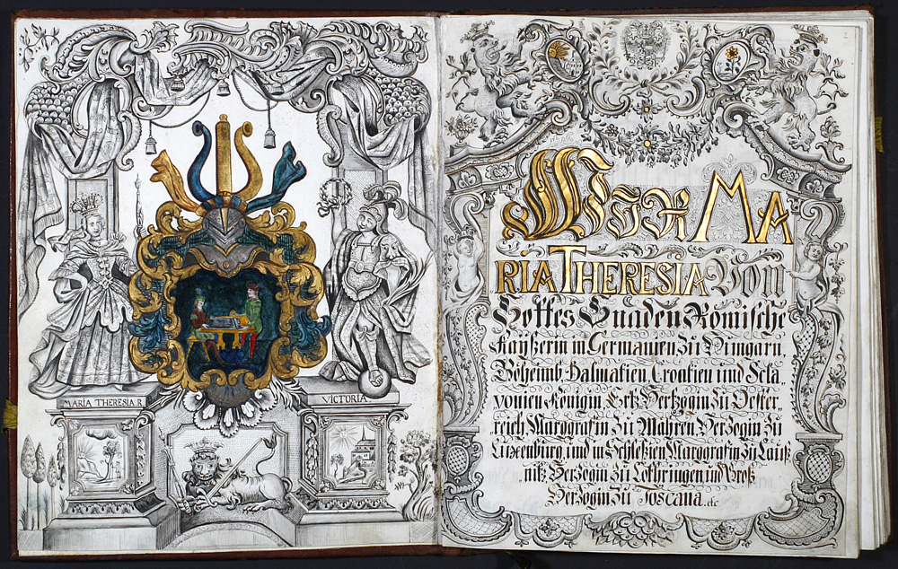 Náhledový obrázek Cechovní artikuly barvířů plátna na černo a mandlířů - 1