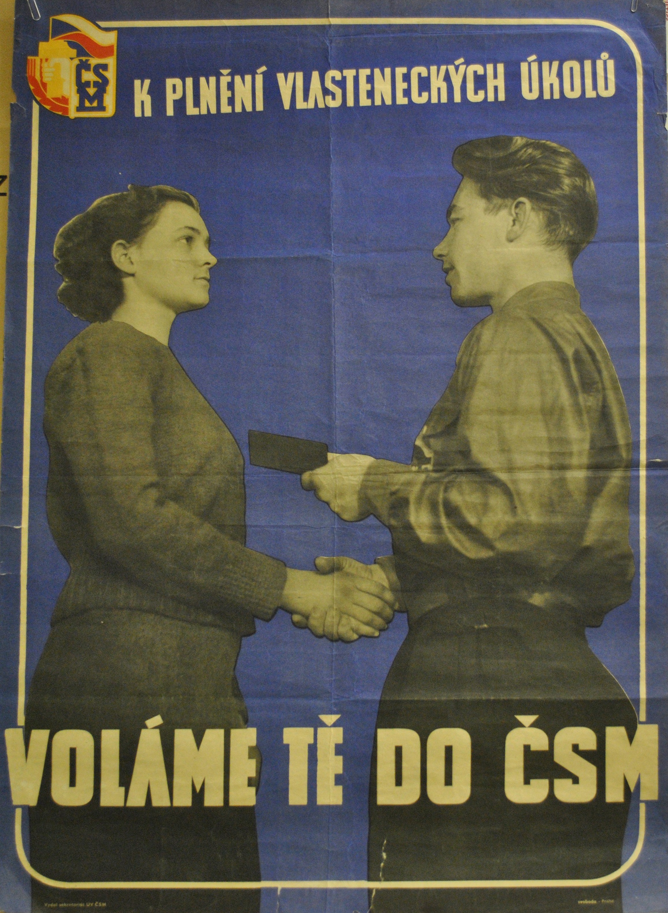 Náhledový obrázek Plakát ČSM - 1