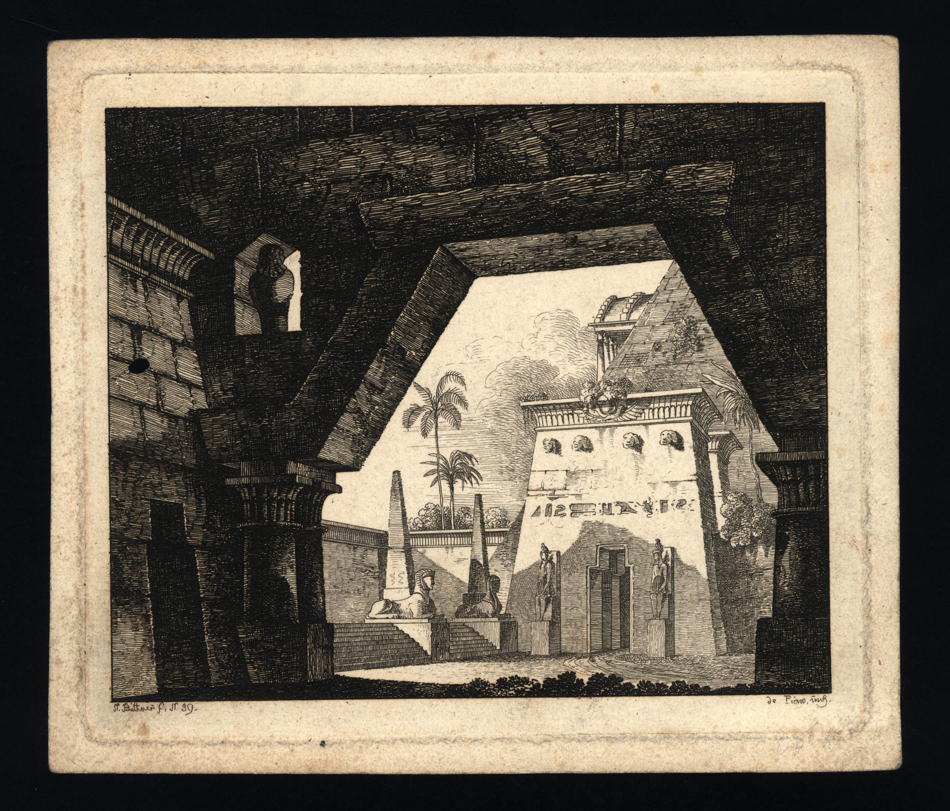 Náhledový obrázek Egyptské nádvoří - 1
