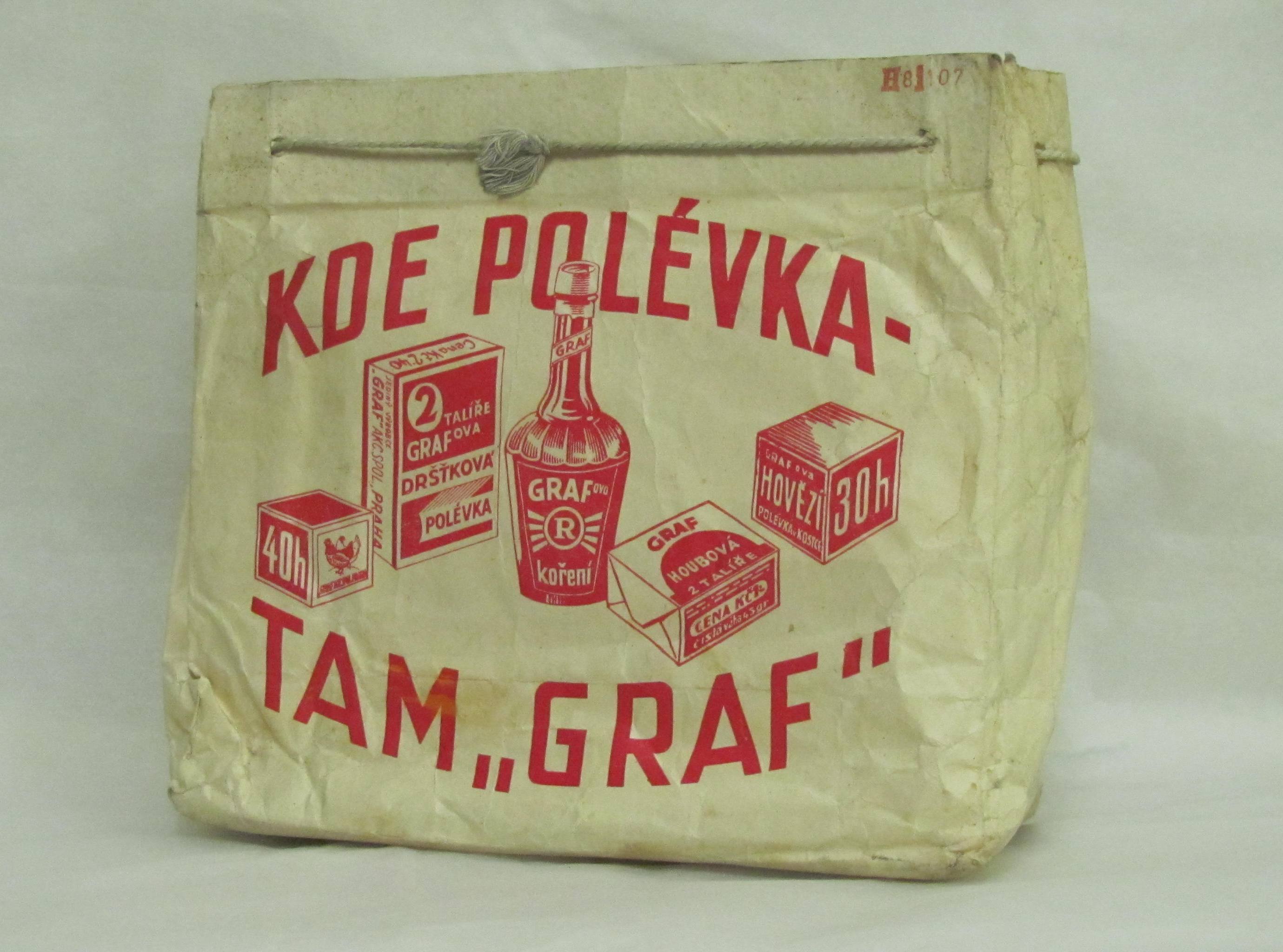 Náhledový obrázek Reklamní taška firmy Graf - 1
