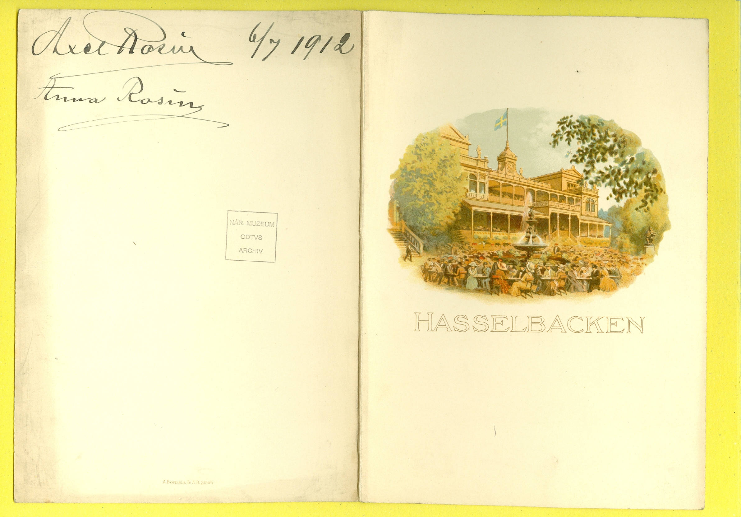 Náhledový obrázek Olympijské hry ve Stockholmu 1912. Pozvánky - 9