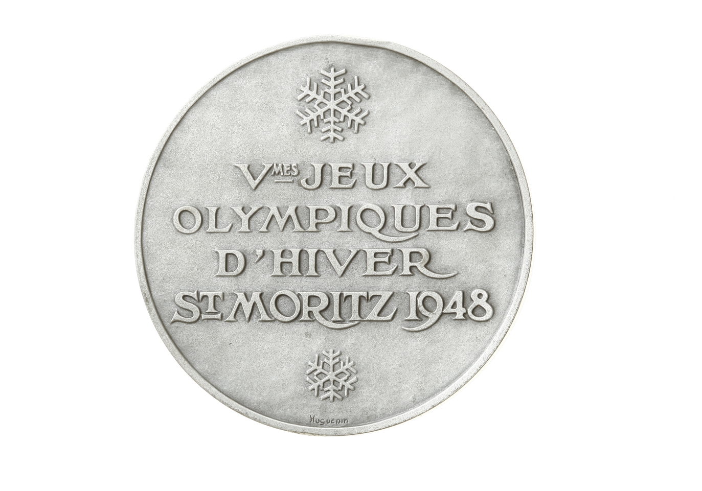 Náhledový obrázek Medaile Vladimíra Zábrodského. ZOH Sv. Mořic 1948 - 2