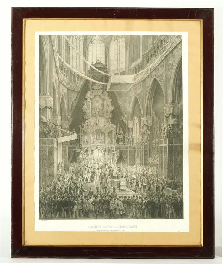 Náhledový obrázek předmětu Korunovace Ferdinanda I. (V.) ve Sv. Vítu 7. 9. 1836