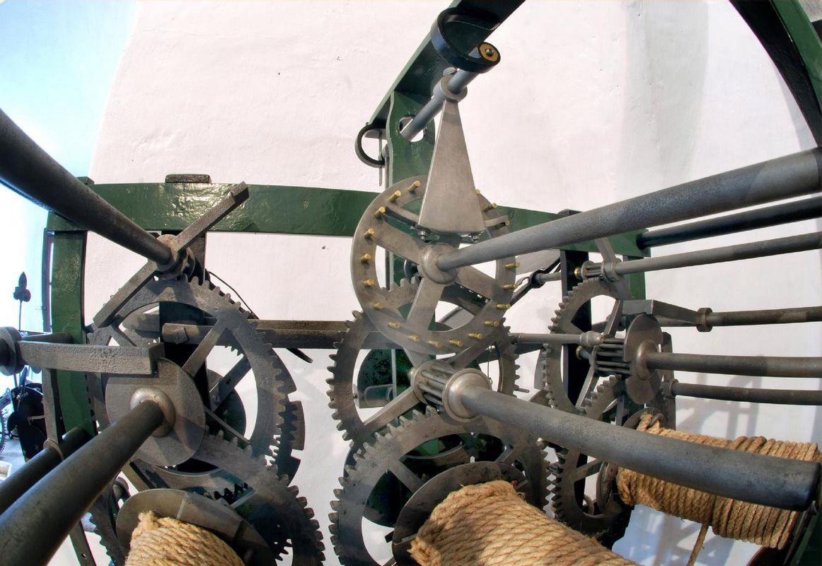 Náhledový obrázek Věžní hodinový stroj Prokeš 1868 ze zámku Býchory - 2