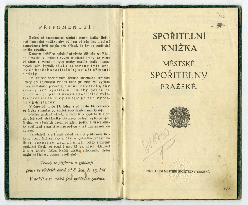 Náhledový obrázek Spořitelní knížka - 8
