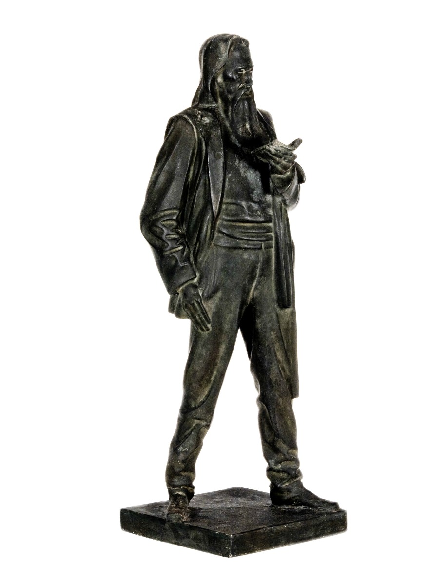 Náhledový obrázek Stojící figura básníka Franze Stelzhammera - 1