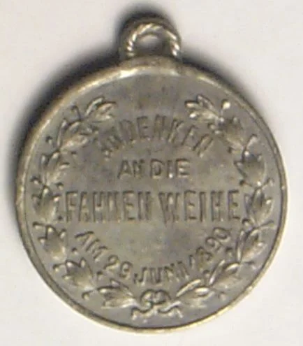 Náhledový obrázek předmětu Svěcení praporu spolku vojenských vysloužilců 1890 Bílý Potok