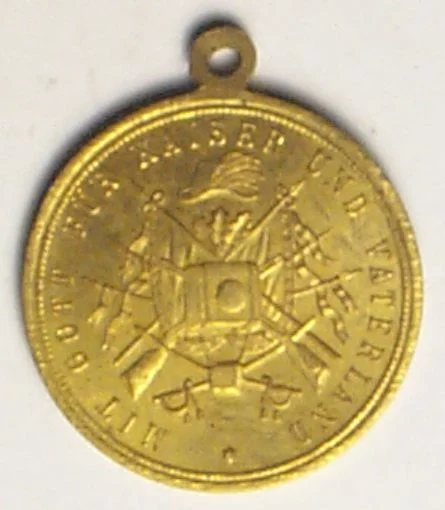 Náhledový obrázek předmětu Svěcení praporu vojenských vysloužilců-Fojtka 1901