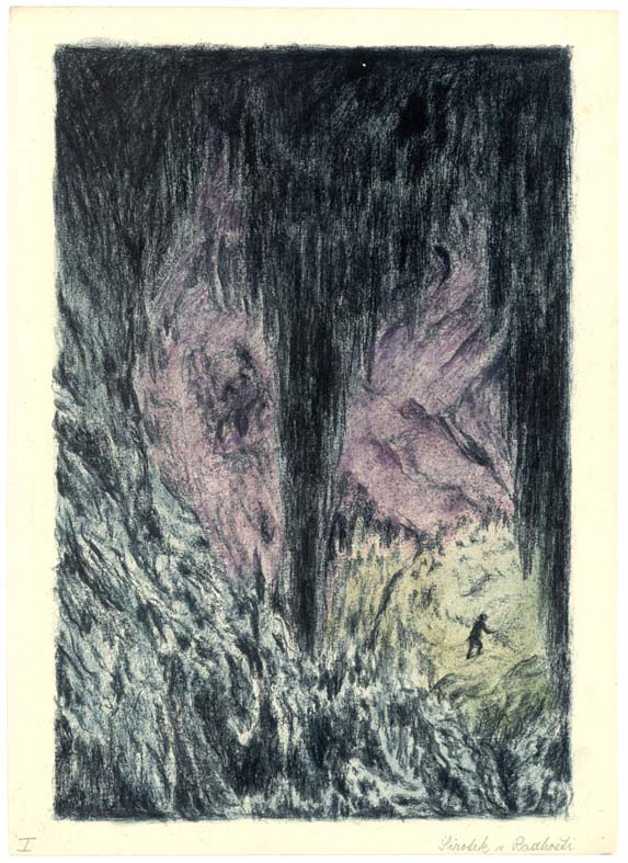 Náhledový obrázek Nepoužitá ilustrace - Valašské pohádky - 1