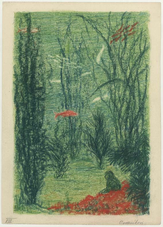 Náhledový obrázek Nepoužitá ilustrace - Valašské pohádky - 1