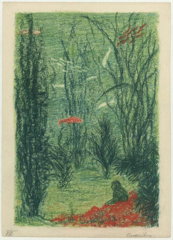 Náhledový obrázek předmětu Nepoužitá ilustrace - Valašské pohádky