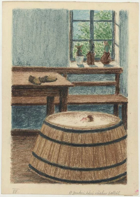 Náhledový obrázek předmětu Nepoužitá ilustrace - Valašské pohádky