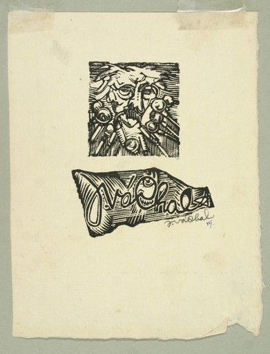 Náhledový obrázek Exlibris J. Váchal - 1