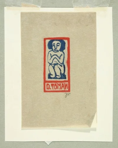 Náhledový obrázek předmětu Exlibris O. Toman