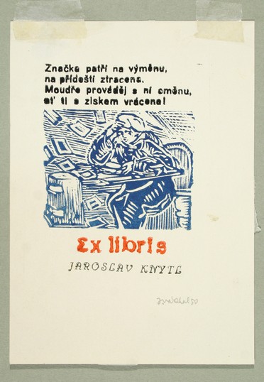 Náhledový obrázek Exlibris Jaroslav Knytl - 1