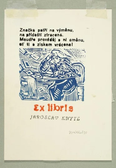 Náhledový obrázek předmětu Exlibris Jaroslav Knytl