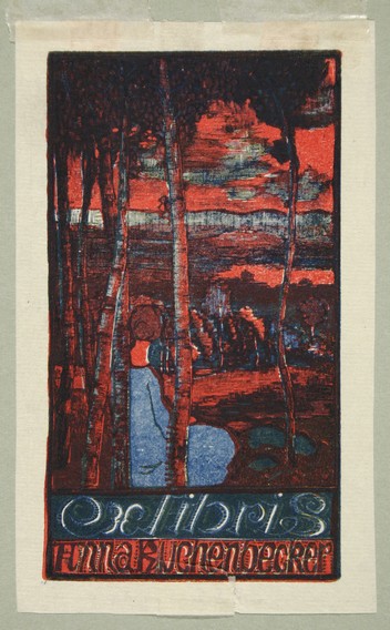 Náhledový obrázek Exlibris Anna Kuchenbecker - 1