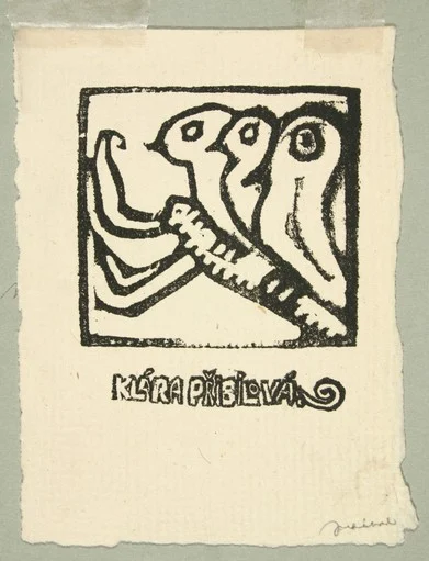 Náhledový obrázek předmětu Exlibris Klára Přibilová