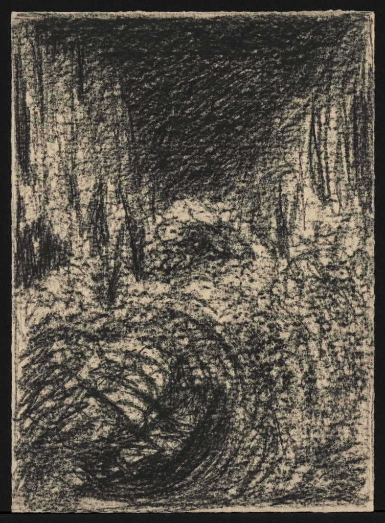 Náhledový obrázek Studie k ilustraci - Třicet litografií k básním a prósám E. A. Poe - 1