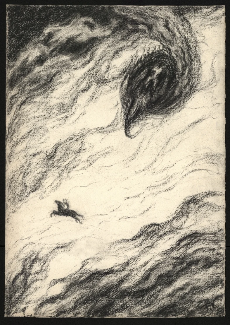 Náhledový obrázek předmětu Studie k ilustraci - Třicet litografií k básním a prósám E. A. Poe