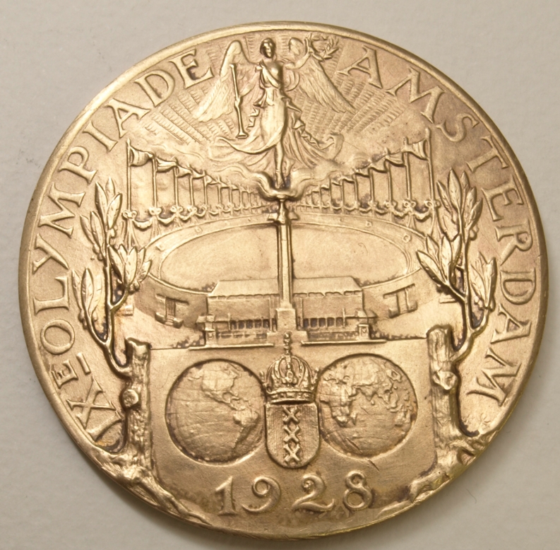 Náhledový obrázek Účastnická medaile. Amsterdam 1928 - 2