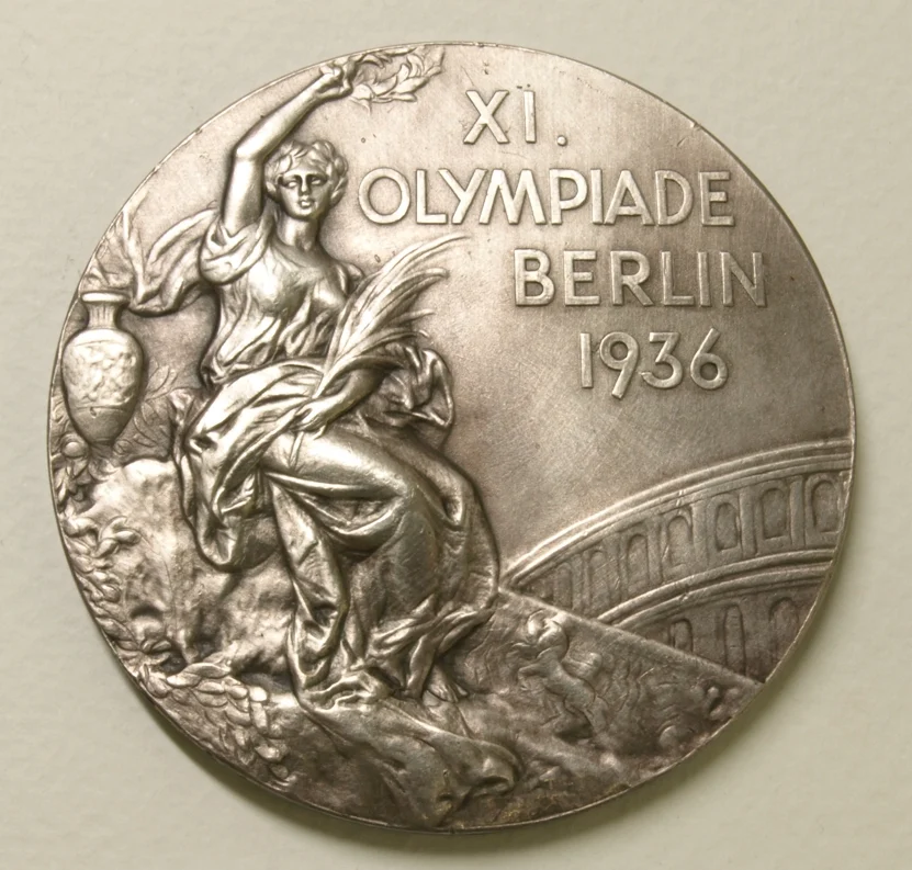 Náhledový obrázek předmětu Medaile Vlasty Děkanové. OH Berlín 1936