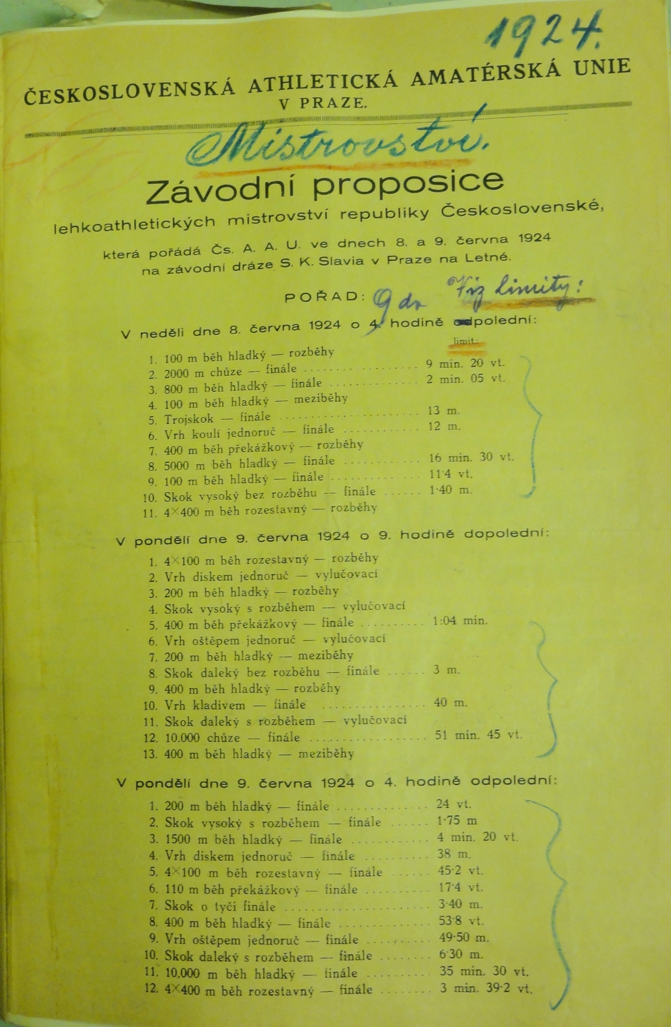 Náhledový obrázek Pamětní kniha A. C. Praha. IV. - 1
