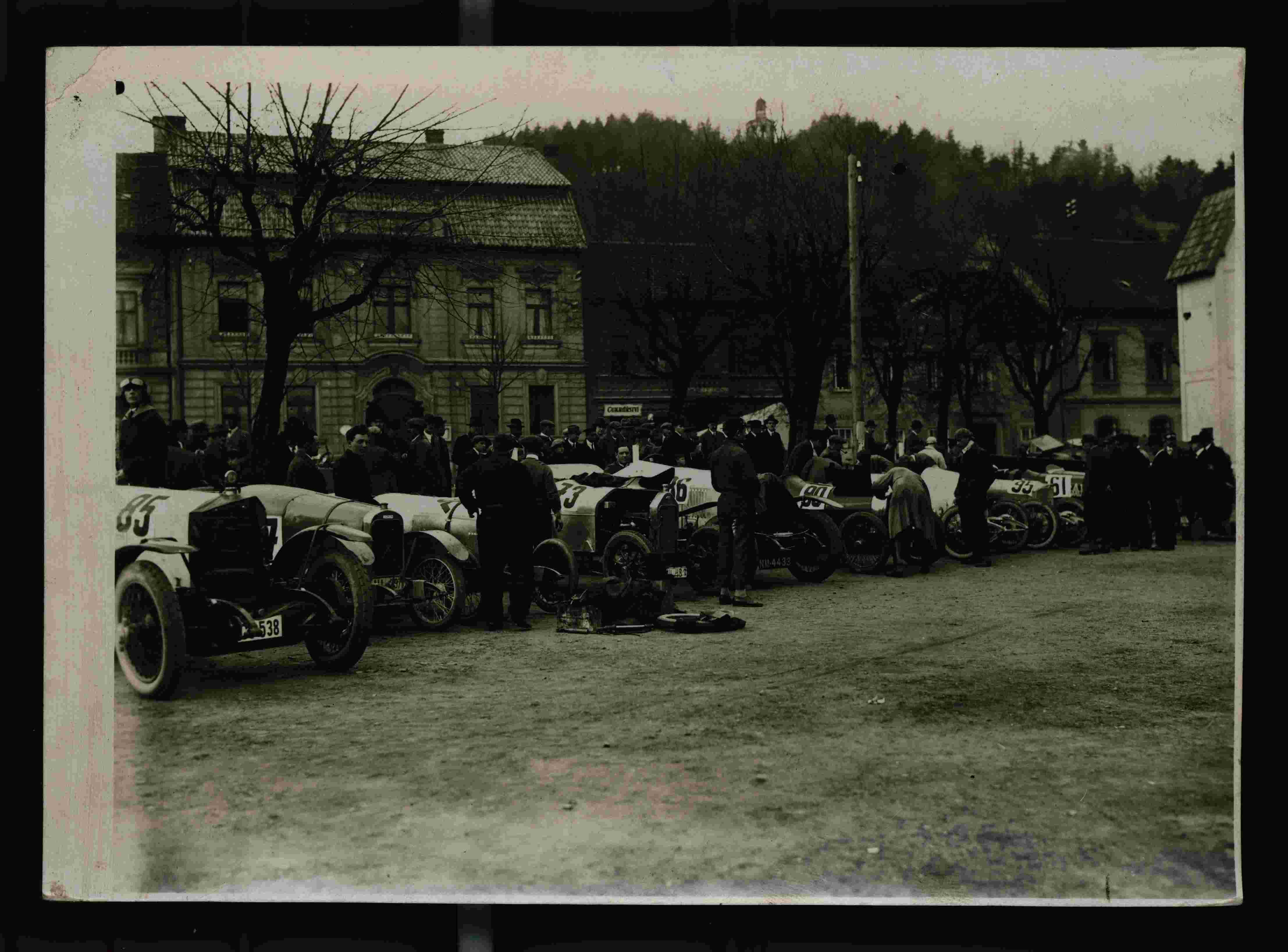 Náhledový obrázek Automobilové závody Zbraslav-Jíloviště 1924 - 1