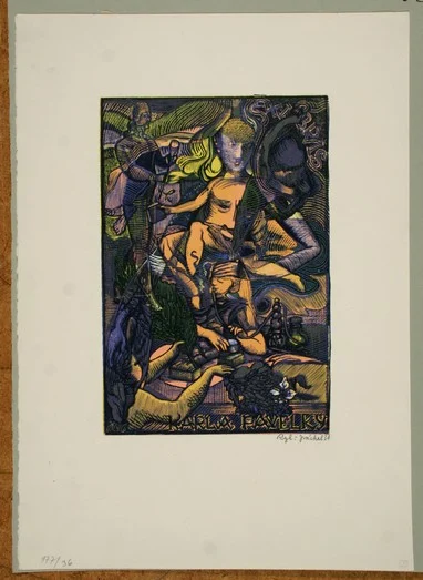 Náhledový obrázek předmětu Exlibris Karla Pavelky