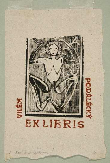 Náhledový obrázek Exlibris Vilém Podálecký - 1