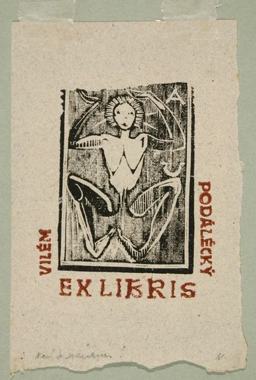 Náhledový obrázek předmětu Exlibris Vilém Podálecký