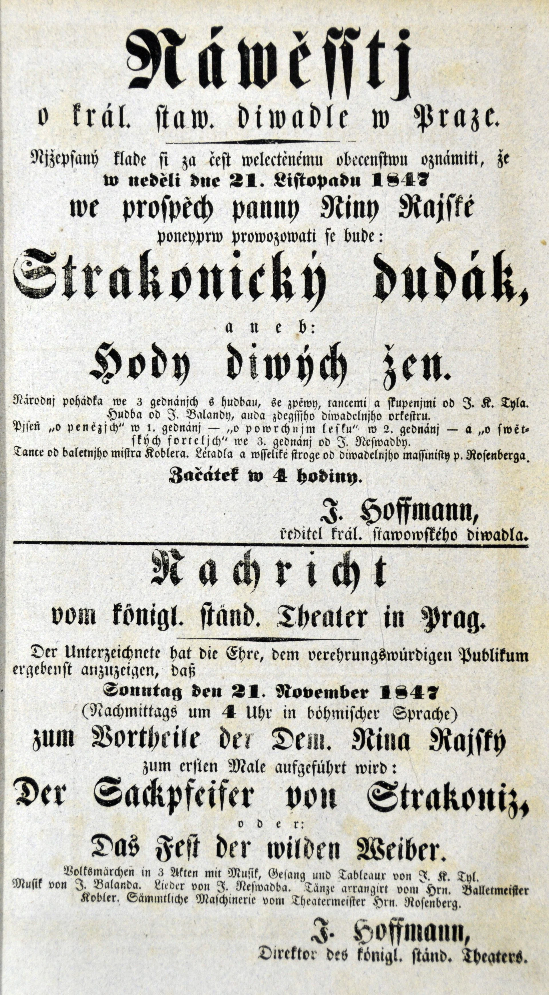 Náhledový obrázek předmětu Strakonický dudák aneb Hody divých žen