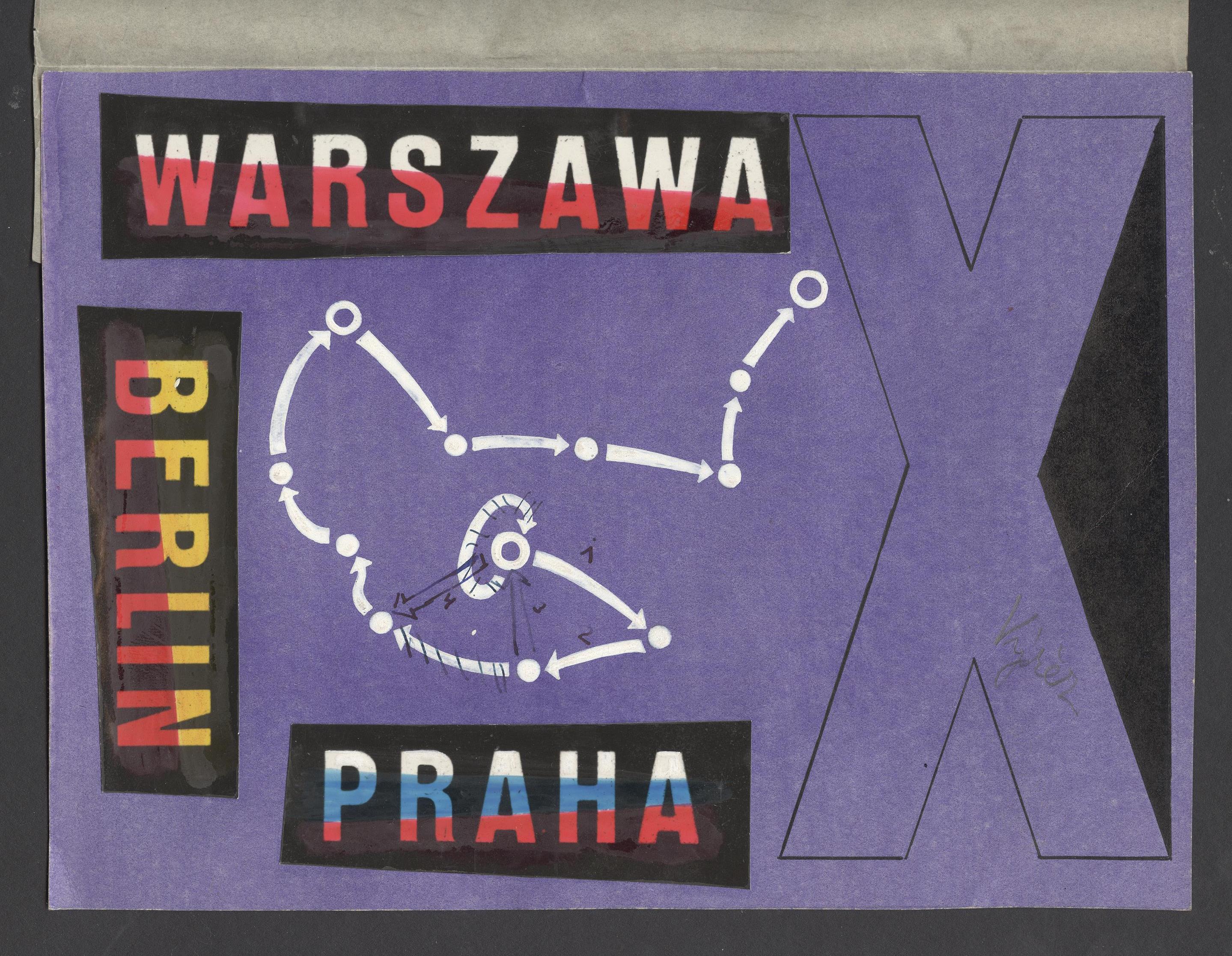 Náhledový obrázek Návrh grafiiky propagačního tisku pro rok 1957 - 1