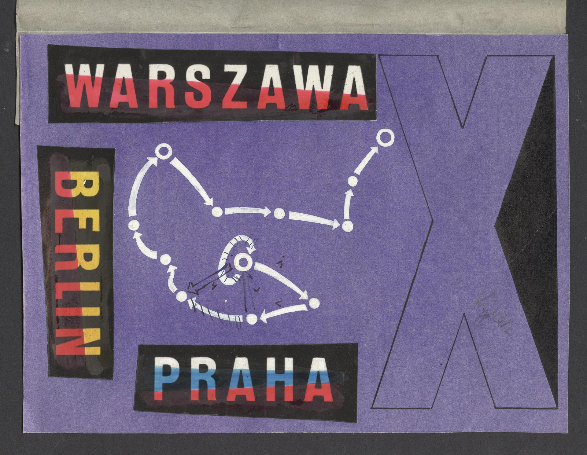 Náhledový obrázek předmětu Návrh grafiiky propagačního tisku pro rok 1957